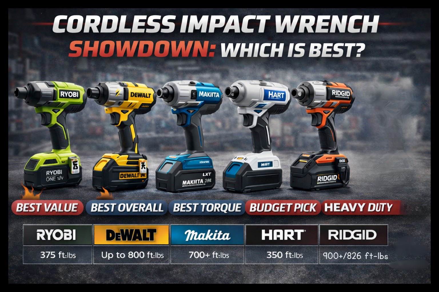 What to Look for Before Buying a Cordless Impact Wrench