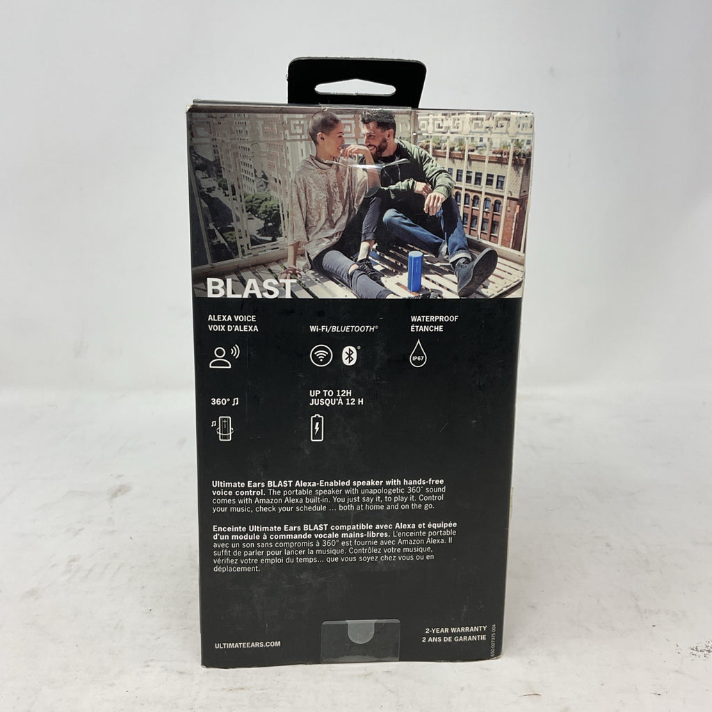 Ultimate Ears Blast Portable Waterproof Wi-Fi Bluetooth Speaker - Graphite Black