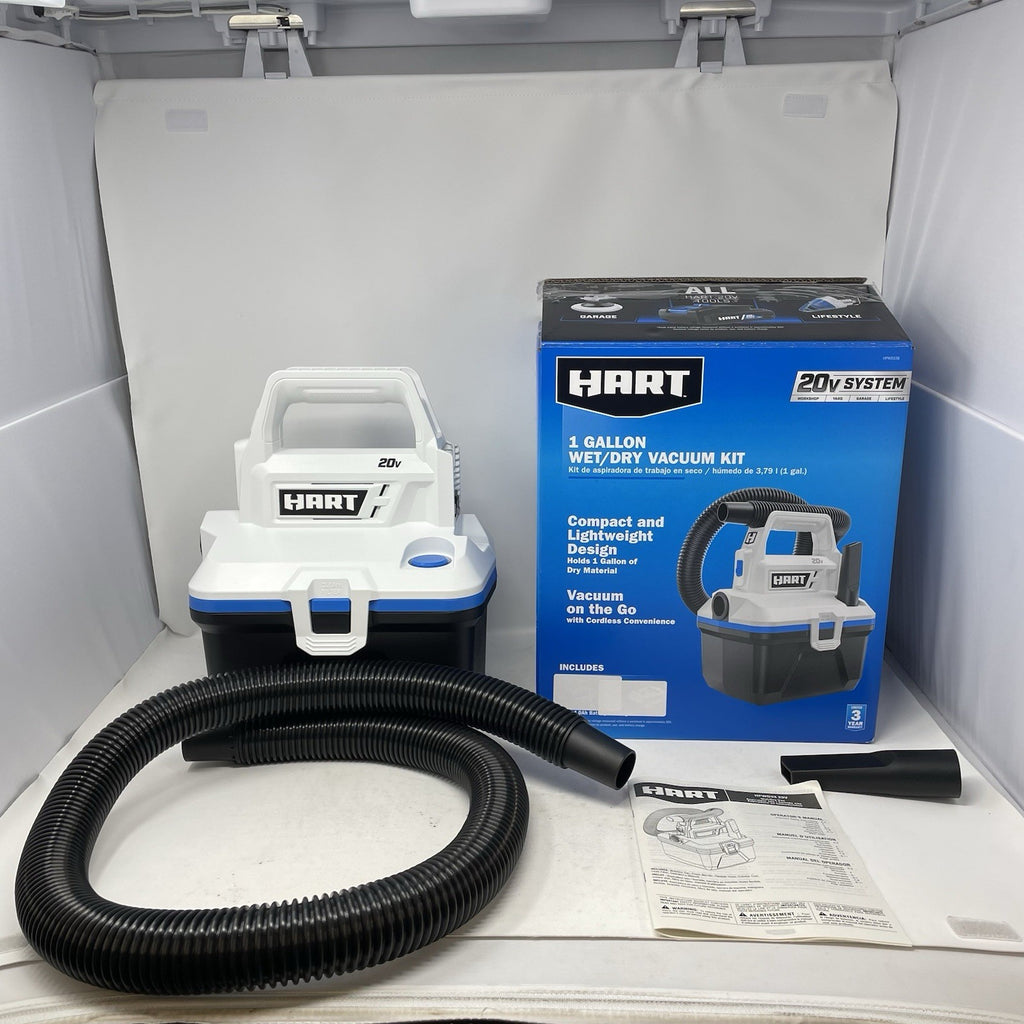 HART 1 Gallon Wet/Dry Car Vacuum Cleaner HPWD33 20V Volt *Tool Only*