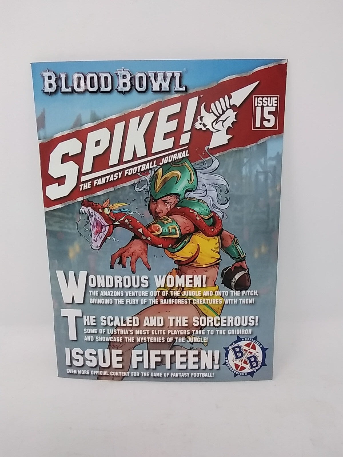 Warhammer Blood Bowl Spike! The Fantasy Football Journal Issue 15 Games Workshop