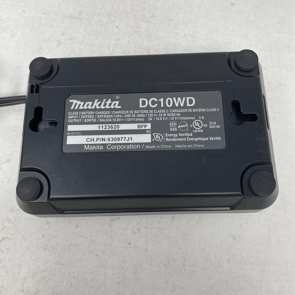 Makita DC10WD 12-Volt Lithium-Ion Battery Charger OEM Genuine Original *Recon*
