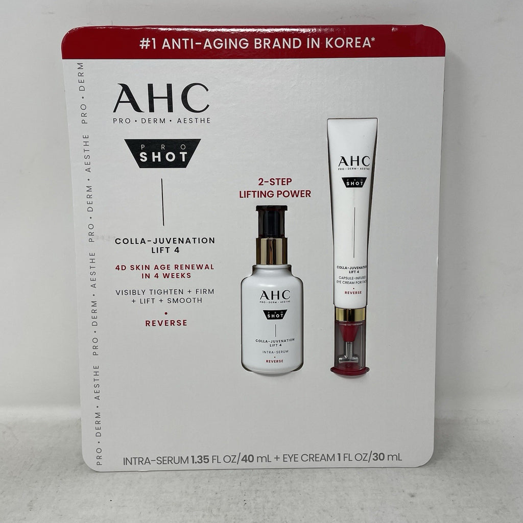 AHC Pro Shot Colla-Juvenation Serum + Eye Cream (1.35 oz. + 1 oz)