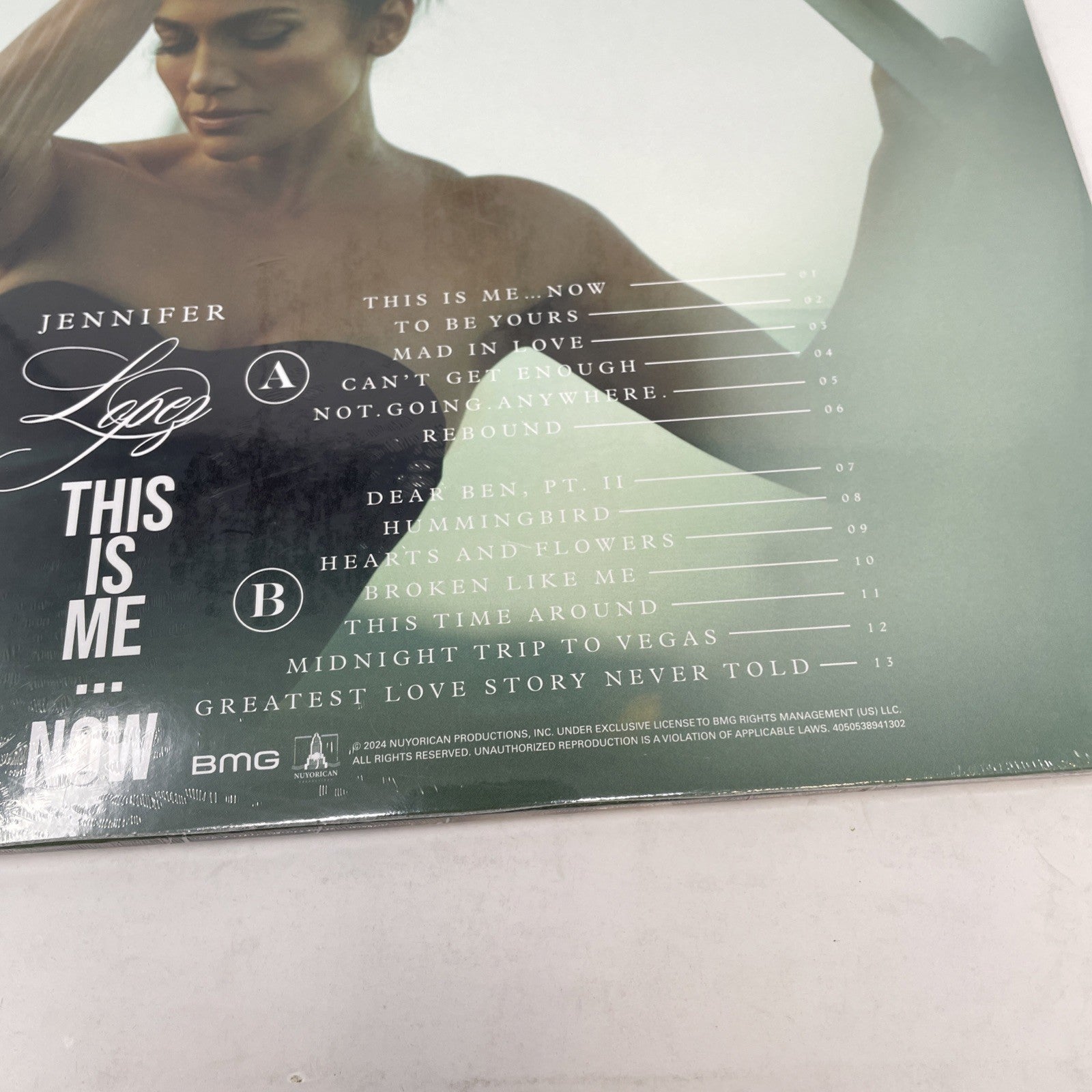 Jennifer Lopez This Is Me... Now 12" Album Coloured Vinyl