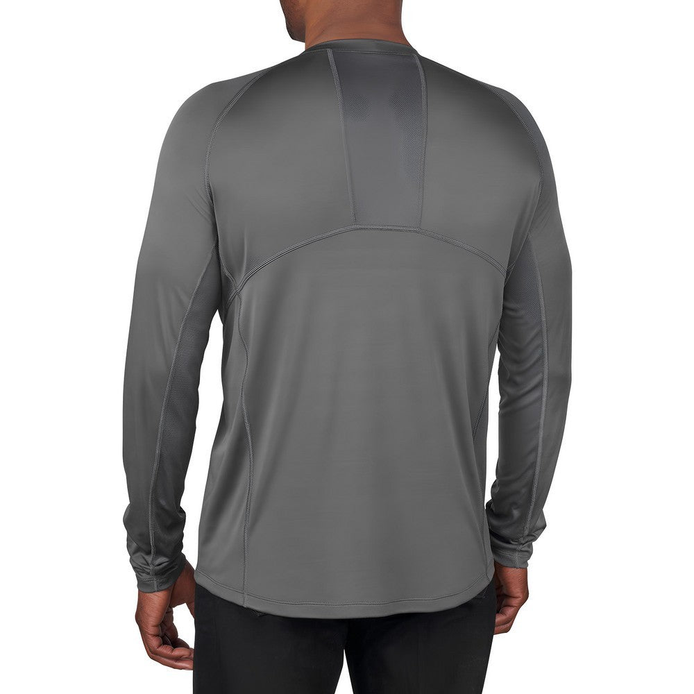 Milwaukee 402G-LDY Men's Workskin Long Sleeve Shirt Gray Size Large