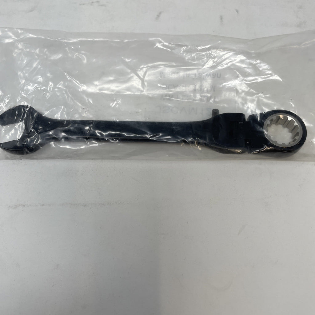 PROTO® Black Chrome 12MM Combination Locking Flex-Head Ratchet Wrench Spline