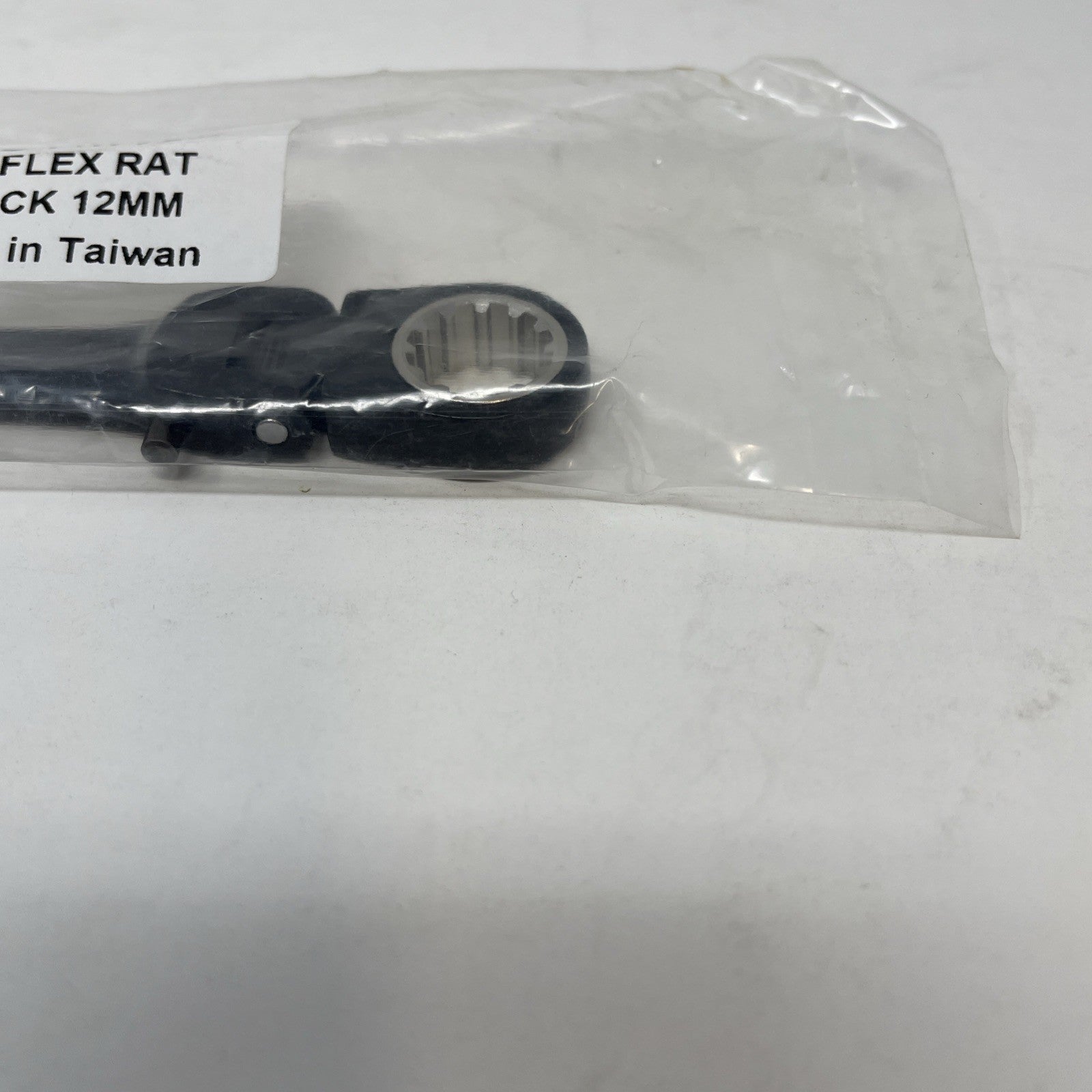PROTO® Black Chrome 12MM Combination Locking Flex-Head Ratchet Wrench Spline