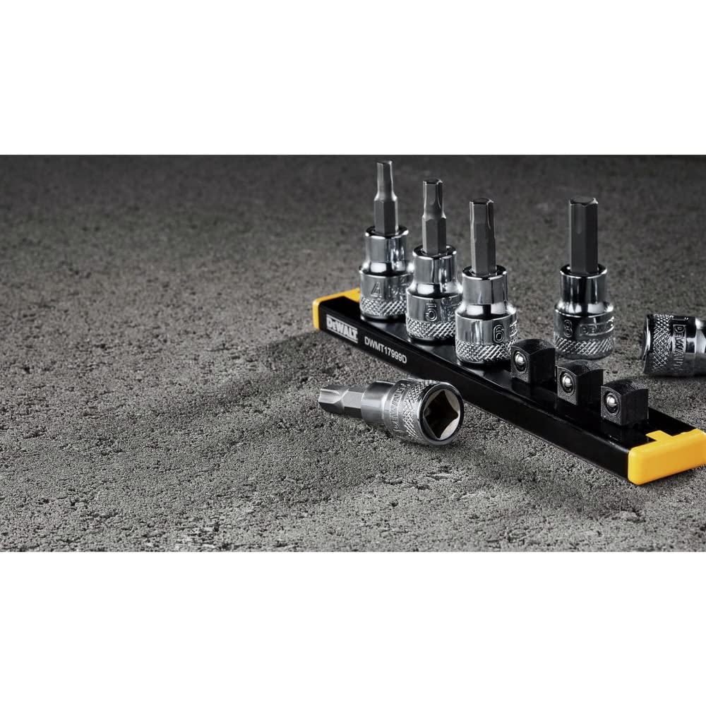 DEWALT 3/8 DRIVE, MM HEX SOCKET SET, 6PC (DWMT17001)