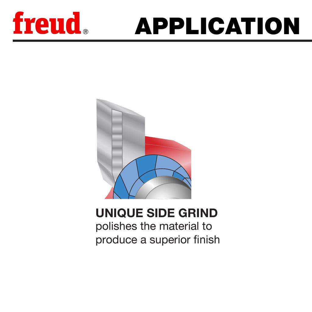 Freud LU85R010: 10" Carbide Tipped Saw Blade for Crosscutting