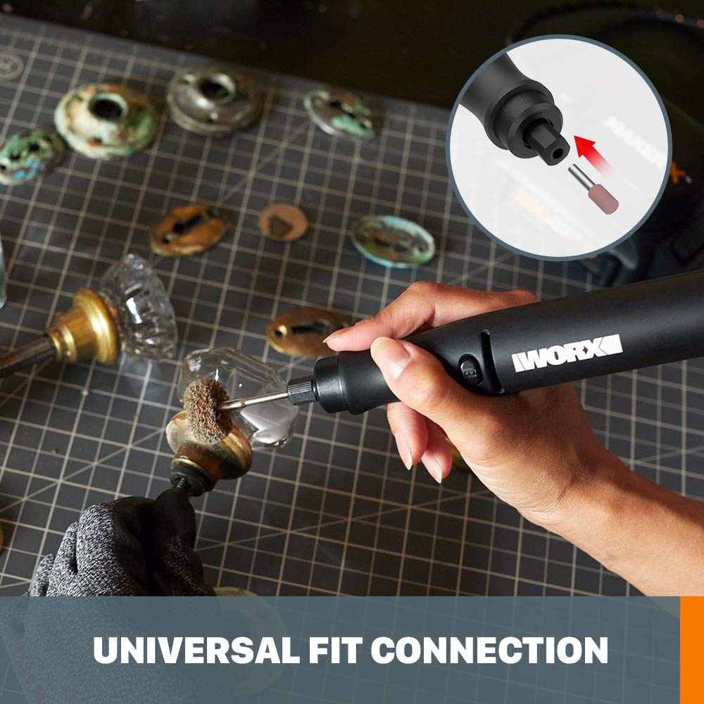 Worx MAKERX WX988L 2pc Crafting Tool Combo Kit - Rotary Tool + Wood & Metal Crafter