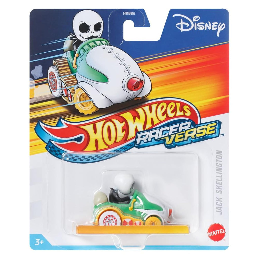Hot Wheels Racer Verse Toy Vehicle Jack Skellington
