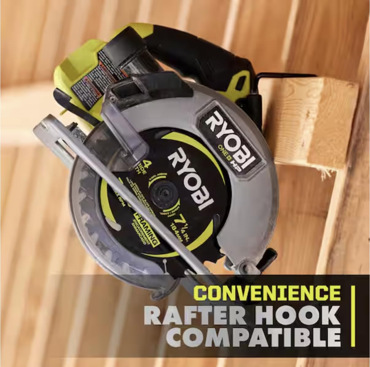 RYOBI ONE+ HP 18V Brushless Cordless 7-1/4 in. Circular Saw (Tool Only)