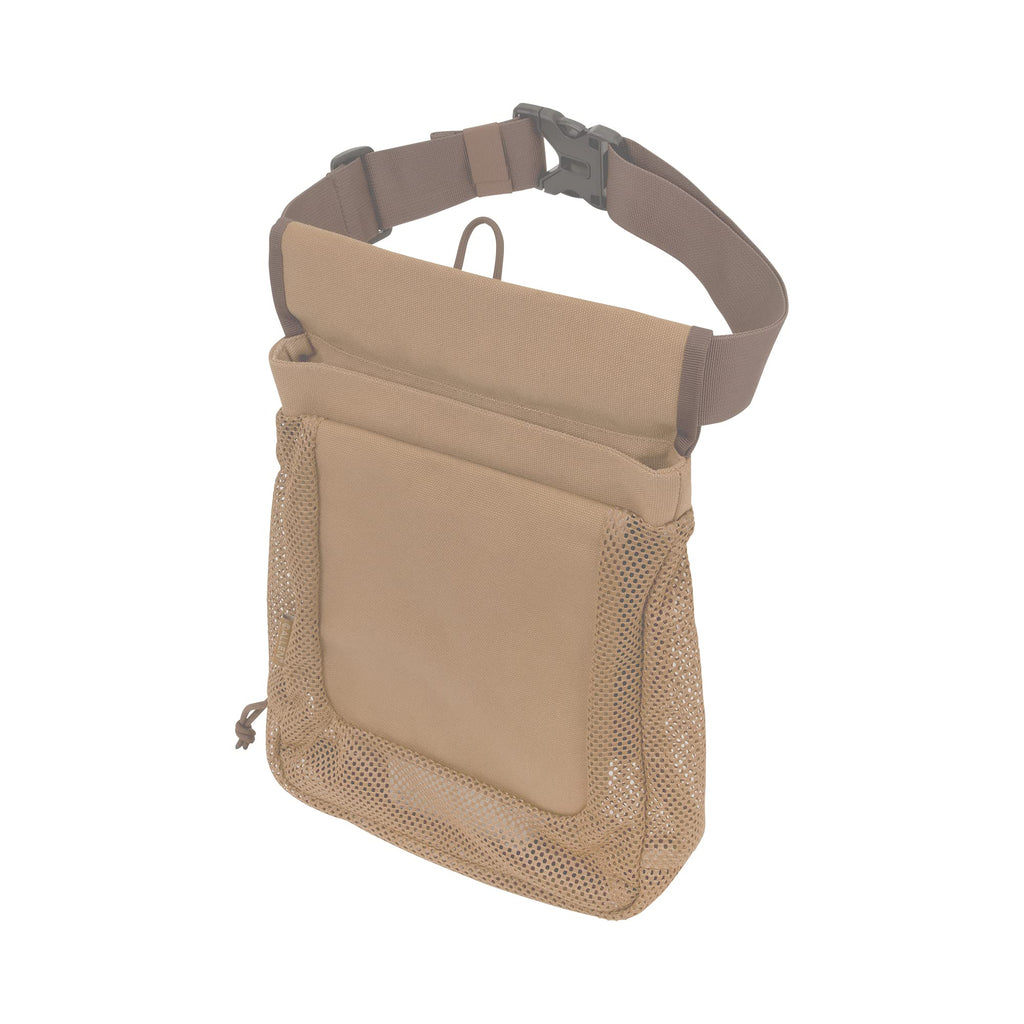 Allen Company Rival Hull Bag & 52 inch Waist Belt, Holds 100 Empty Hulls, Tan, Caramel Brown, One Size, Bags & Range_Trap & Skeet
