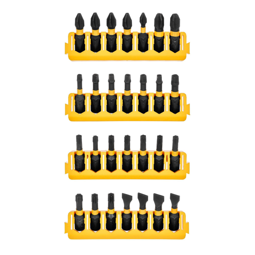 DEWALT BYTC Flex Torq Set #2 Phillips/#8 Slotted Set Shank Screwdriver Bit Set Screwdriver (28-Piece) (DWABYTFT-28)