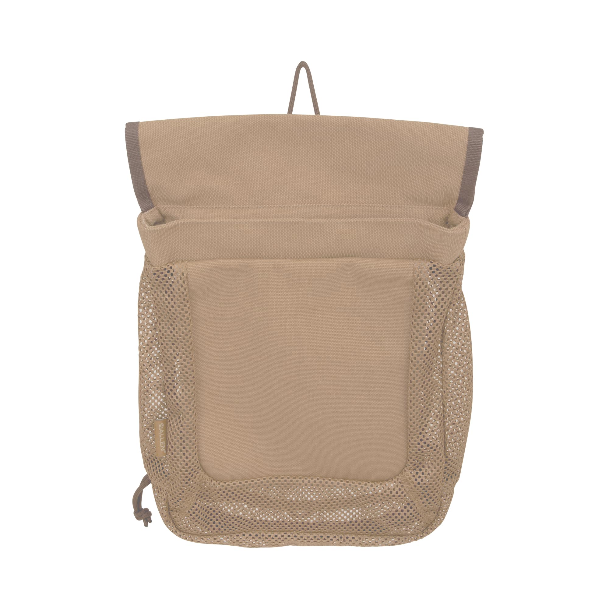 Allen Company Rival Hull Bag & 52 inch Waist Belt, Holds 100 Empty Hulls, Tan, Caramel Brown, One Size, Bags & Range_Trap & Skeet