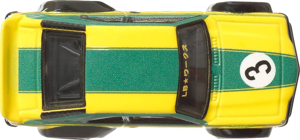 Hot Wheels Premium Car Culture Collectible Toy Car, 1:64 Scale Die-Cast Mazda RX3, Japan Historics 4 Vehicle with Real Riders Tires