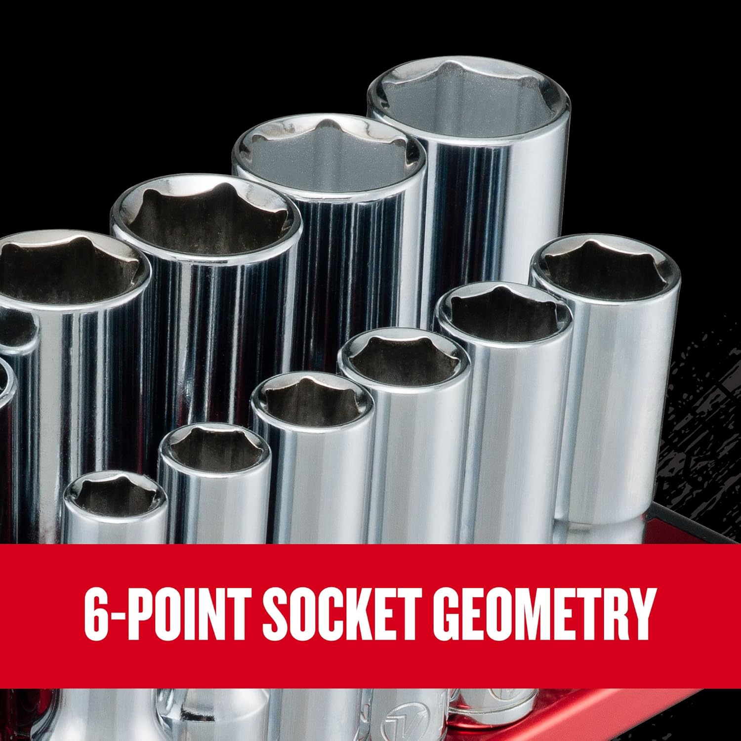 CRAFTSMAN V-SERIES Socket Set, Deep MM, 3/8 Inch Drive, 12 Piece (CMMT17560V)