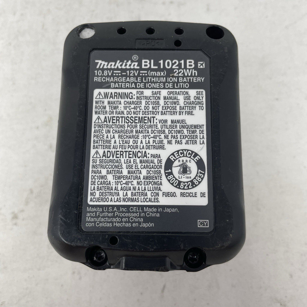 Makita BL1021B 12V Volt Max CXT Lithium‑Ion 2.0Ah Battery *Recon*