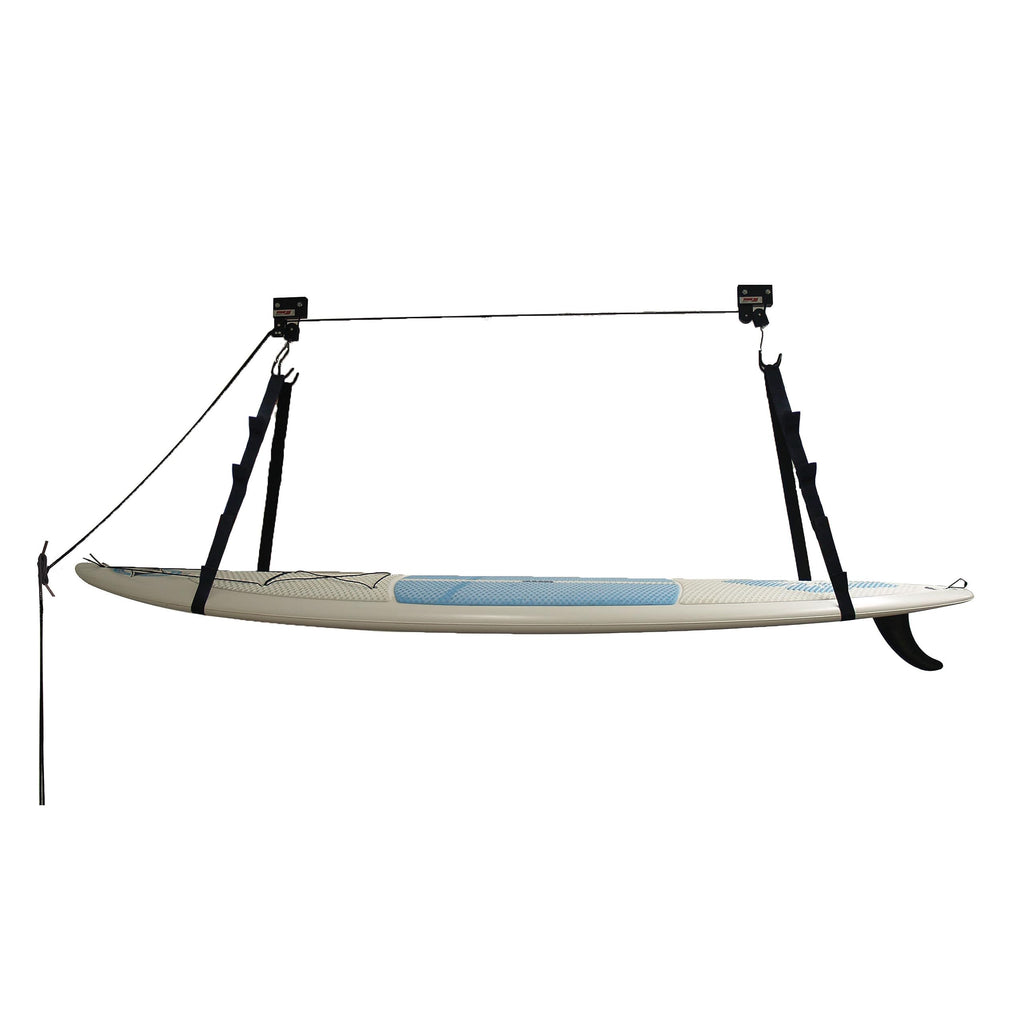 Extreme Max 3004.0204 Kayak/Canoe/Bike/Ladder Hoist & Lift for Storage in Shop or Garage - 120 lb. Capacity,Black