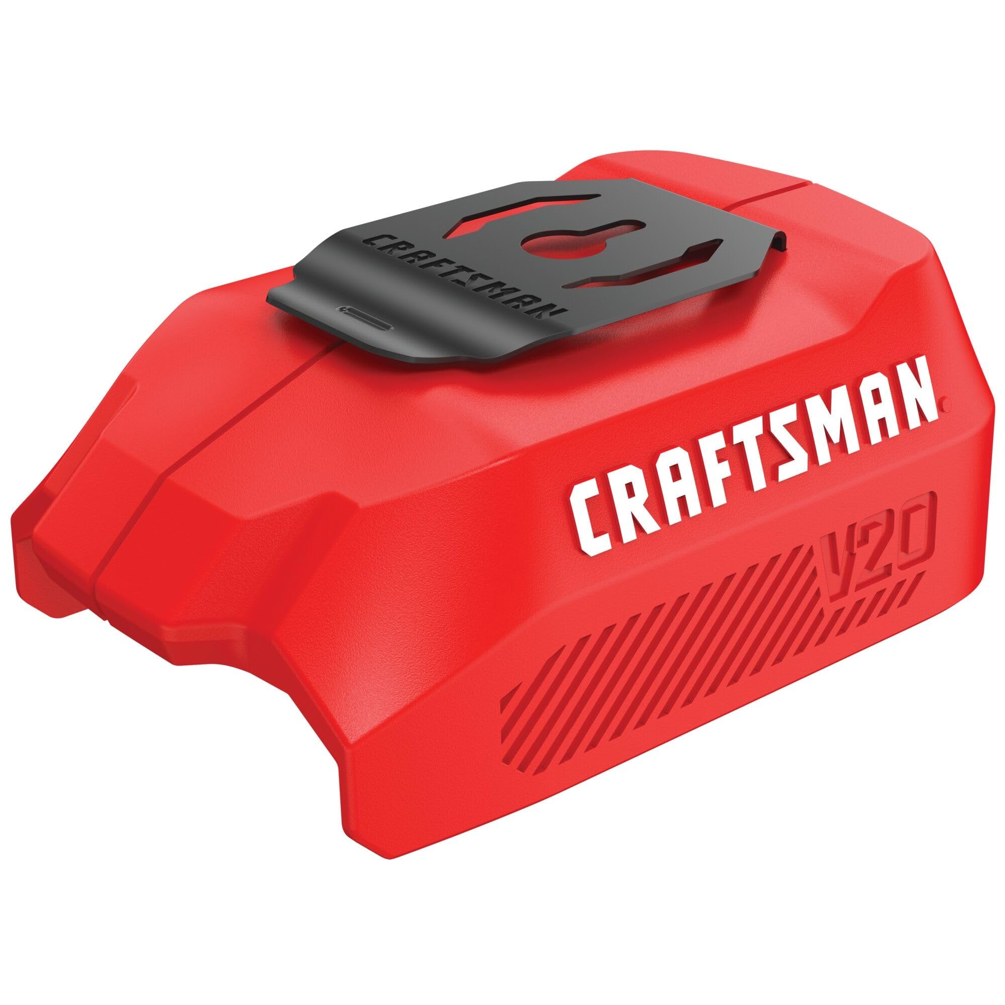CRAFTSMAN V20 USB Adapter, USB Power Source for Charging Phone, Tablet, Batteries, and More, Bare Tool Only (CMCB002B)