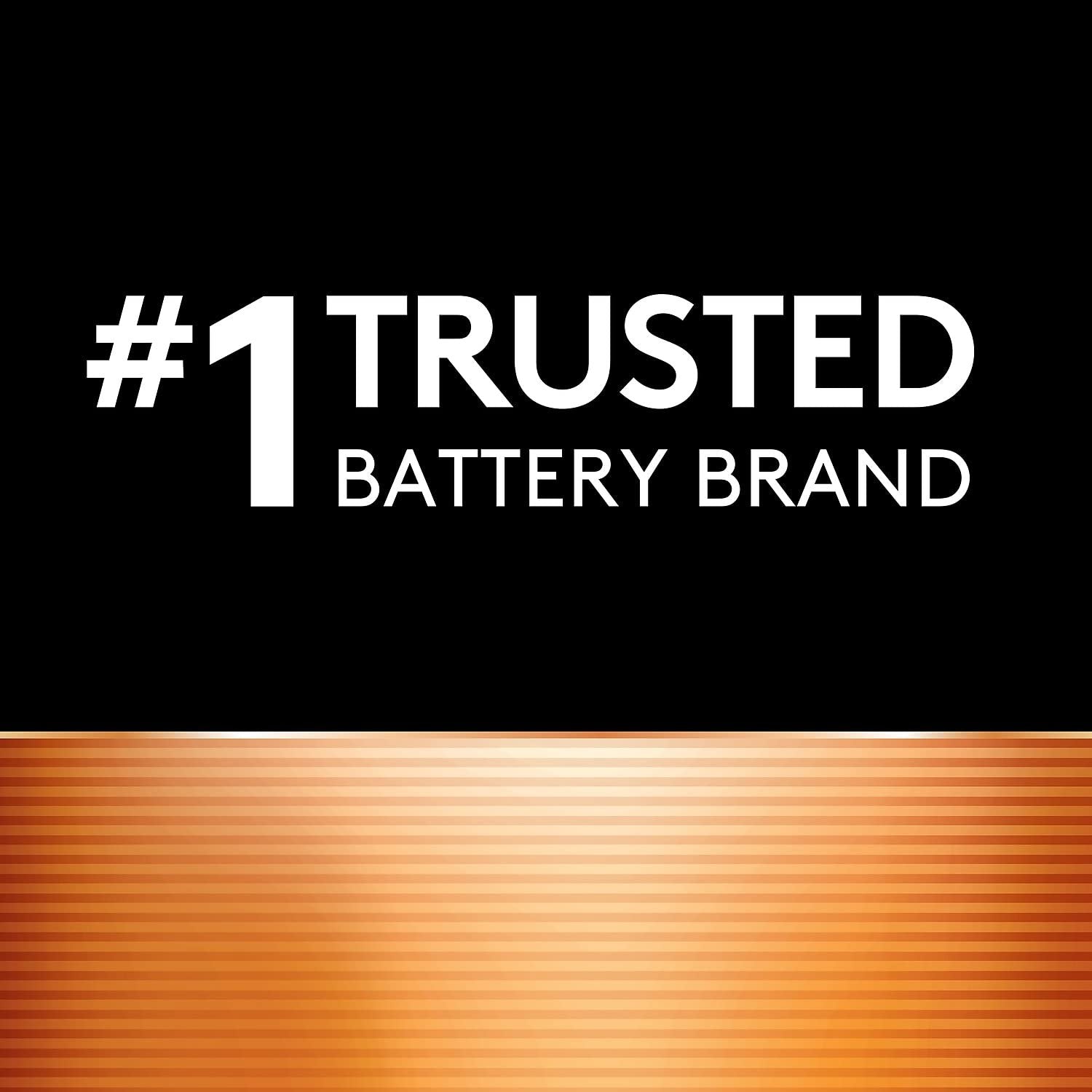 Duracell Coppertop 6V 908 Alkaline Lantern Battery with Spring Terminals, 1 Count Pack, 6-Volt Battery with Long-lasting Power for Household and Office Devices