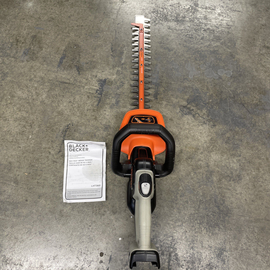 Black & Decker 60V 60 Volt PowerCut Hedge Trimmer 24" LHT360 *Tool Only*