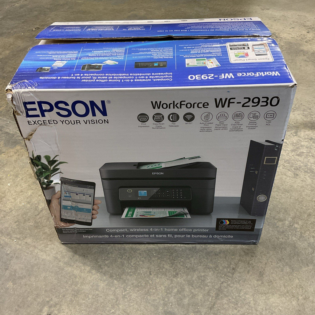 Epson WorkForce WF-2930 Wireless All-in-One Color Inkjet Printer C11CK63201