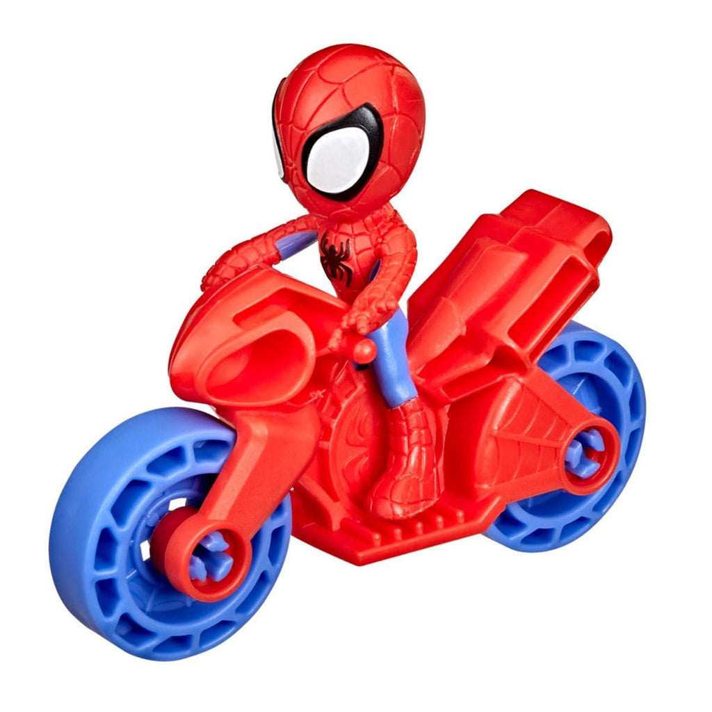 Marvel, Spider-Man with Moto Spidey, Red and Blue