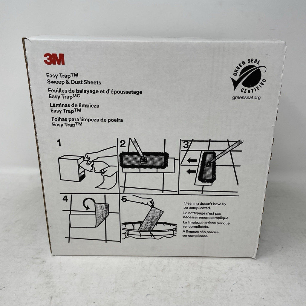 3M Easy Trap Duster Sweep and Dust Sheets, 5" x 6" Sheets, 60 Sheets/Roll