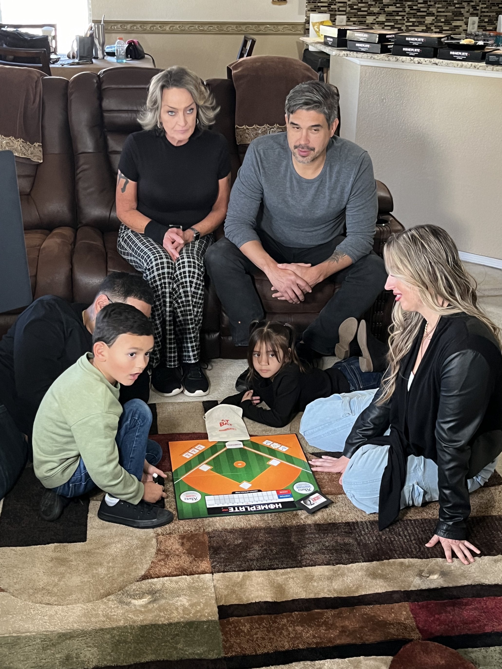 HomePlate USA Baseball Strategy Board Game, Teaching the Art of Baseball at Home, for Ages 10+, 1 or 2 Players