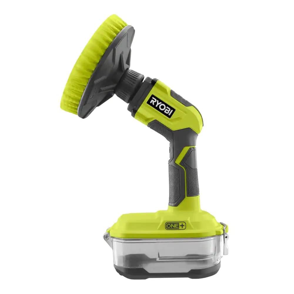 ONE+ 18V Cordless Compact Power Scrubber Kit with 2.0 Ah Battery and Charger