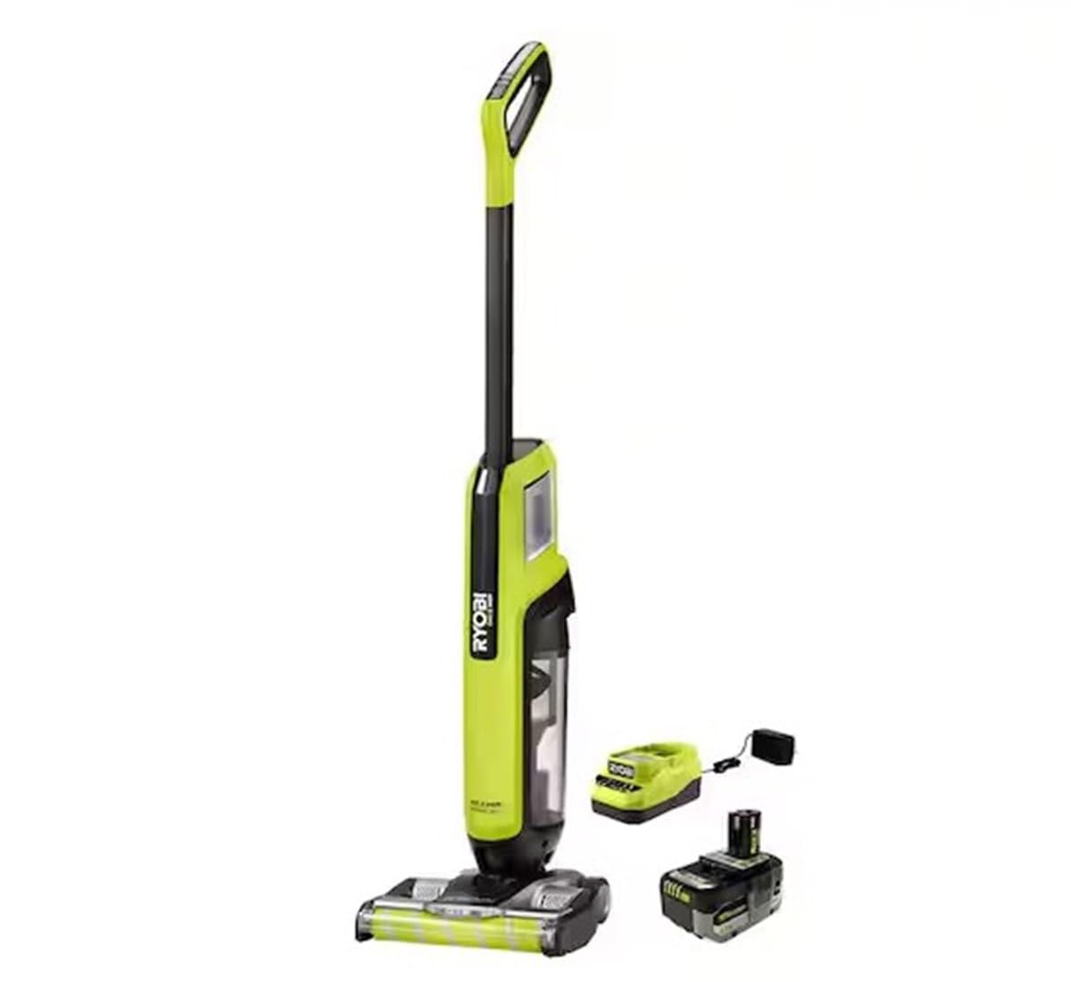ONEAND HP 18V Cordless HIGH-Capacity Stick Vacuum KIT with 4.0 AH Battery and Charger