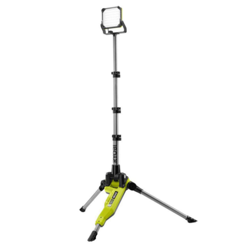RYOBI 18-Volt ONE+ Cordless Hybrid Tripod Stand Light (Tool Only)
