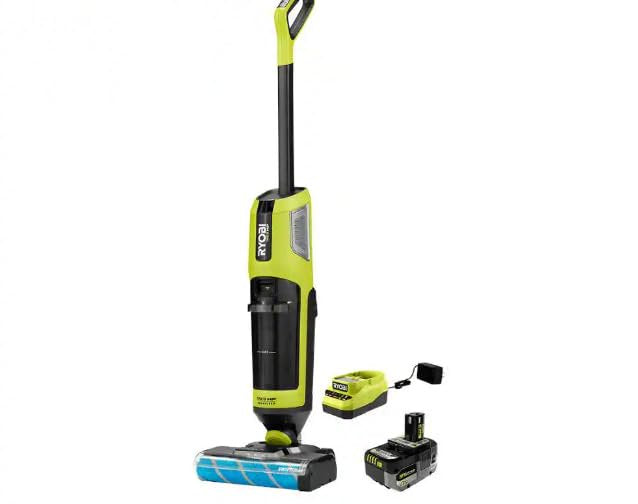 ONEAND HP 18V Cordless SWIFTCLEAN Wet/Dry Stick MOP and Vacuum KIT with 4.0 AH Battery A