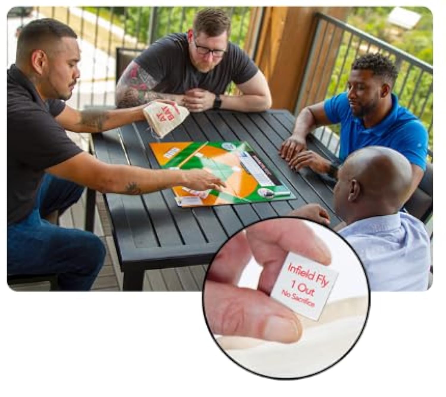 HomePlate USA Baseball Strategy Board Game, Teaching the Art of Baseball at Home, for Ages 10+, 1 or 2 Players