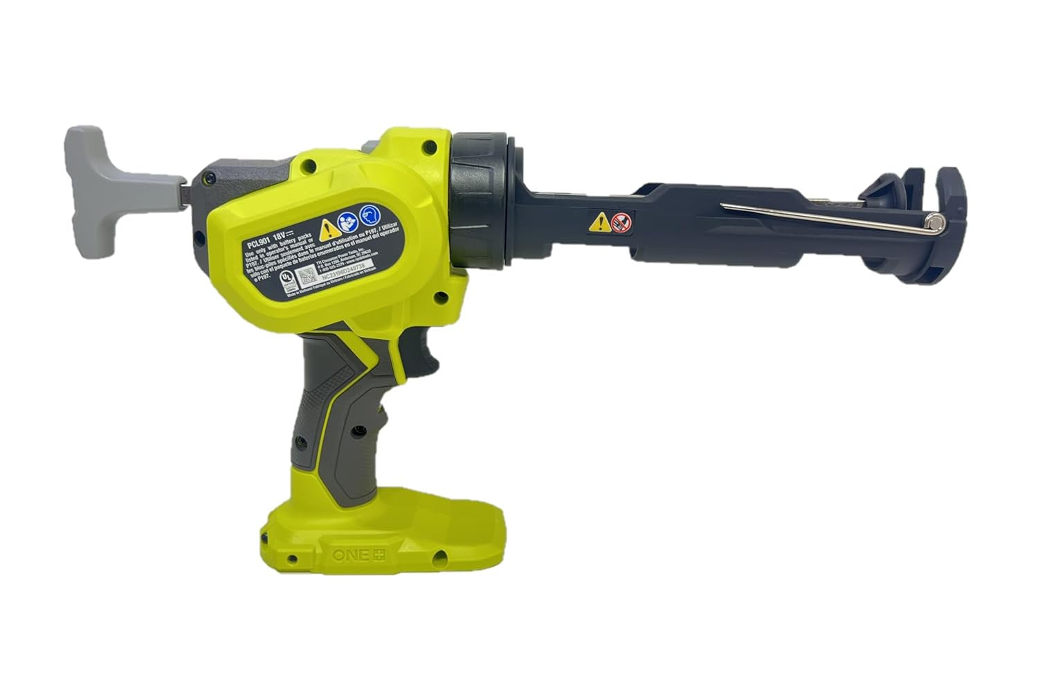 RYOBI 18V ONE+ 10 Oz. Caulk and Adhesive Gun 18 VOLT, Green (PCL901B)