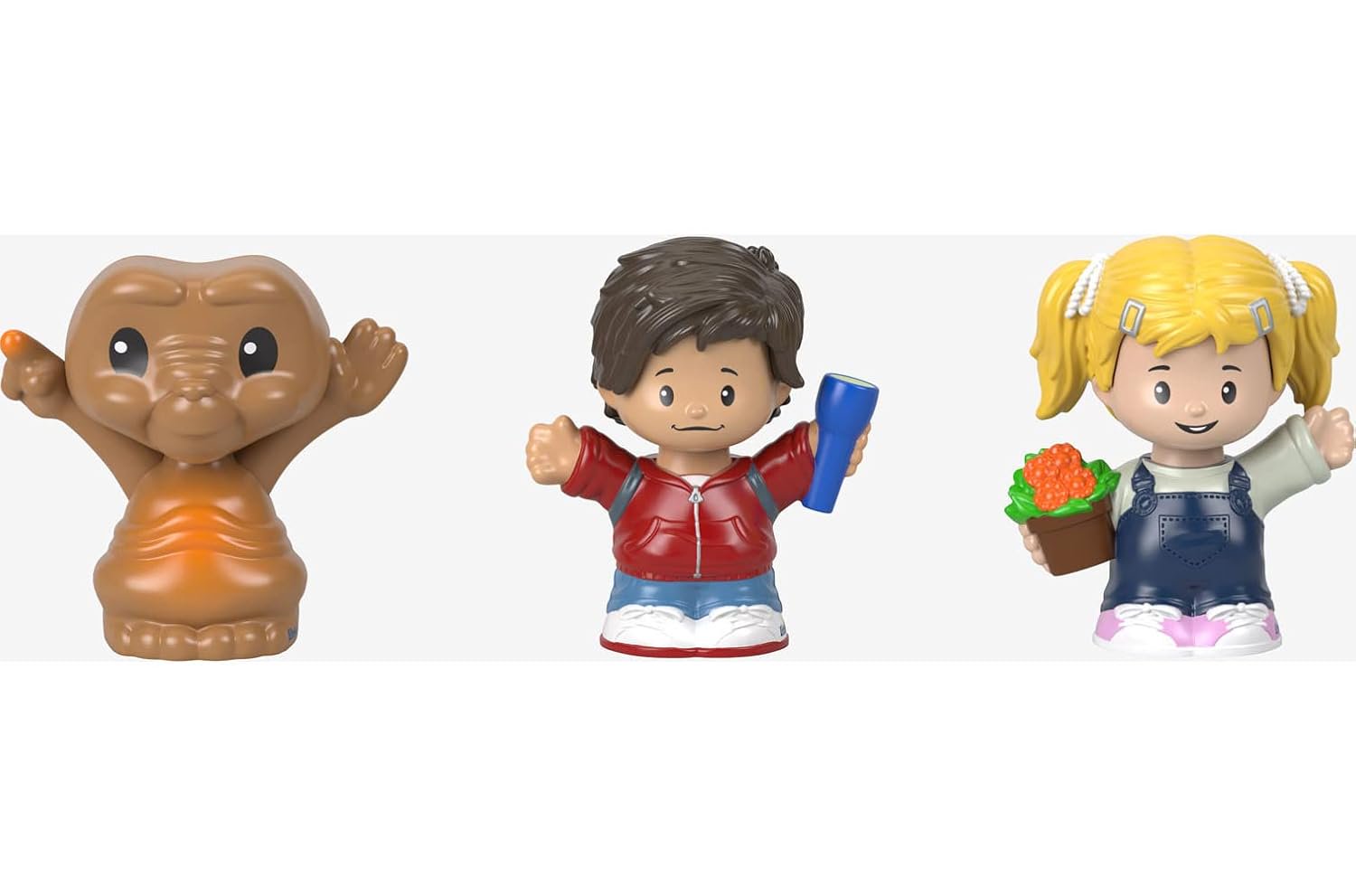Little People Collector E.T. The Extra-Terrestrial Movie Special Edition Set for Adults & Fans, 3 Figures in Display Package