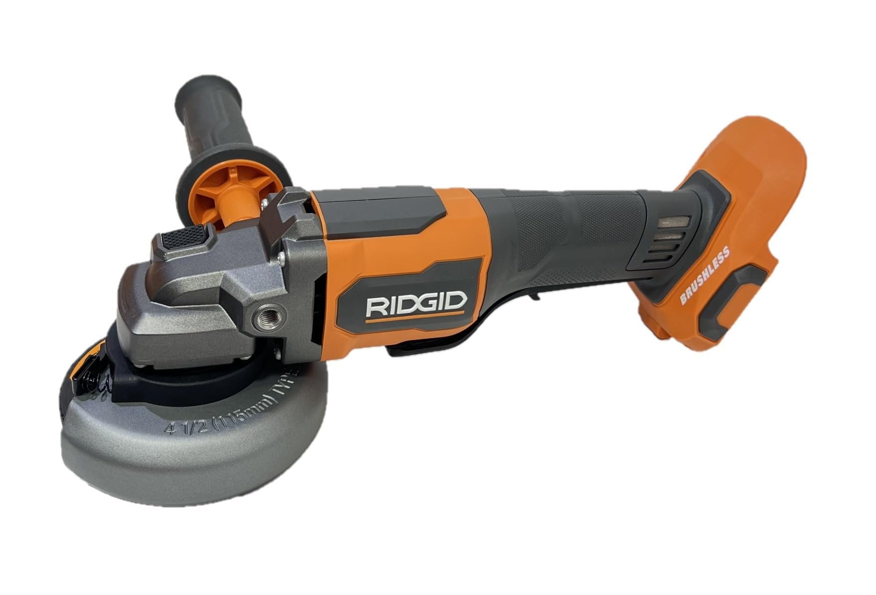 RIDGID 18V BRUSHLESS Cordless 4-1/2 in. Paddle Switch Angle Grinder Tool ONLY R86047B