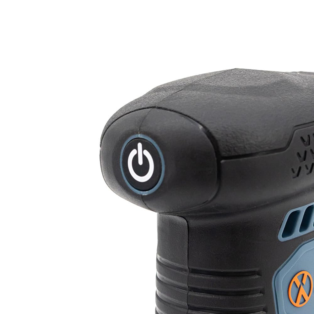 SENIX 20V Cordless Detail Sander,Electric Hand-Sander with 11,000 OPM,Lightweight & Compact Design for Woodworking,Furniture,Drywall,Paint Removal(Tool Only,No Included Battery)