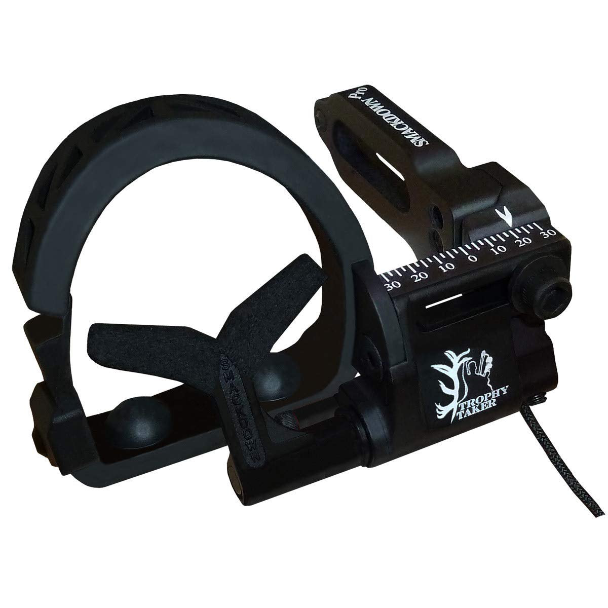 Trophy Taker RH Smackdown Pro Rest, Black, Metal Construction, Hunting, Drop-Away Arrow Rest