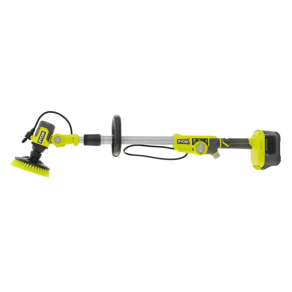 RYOBI ONE+ 18V Cordless Soap Dispensing Scrubber (Tool Only), GREEN, PCL1701B