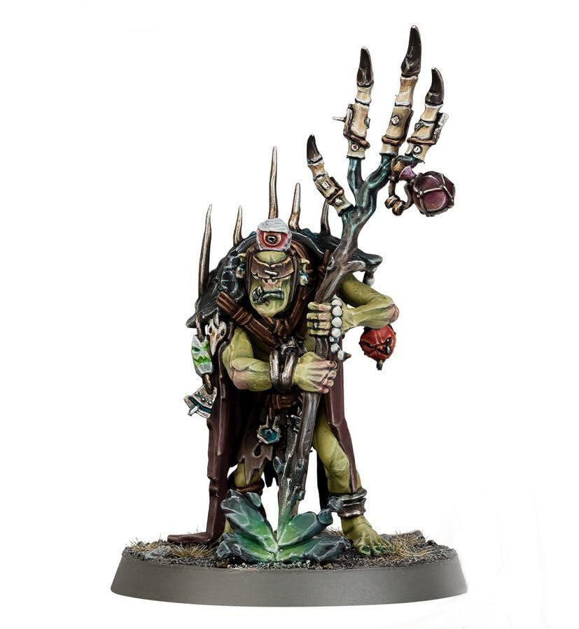 Warhammer Age of Sigmar Mugruk Da Watcha Swampcalla Shaman Citadel Miniature