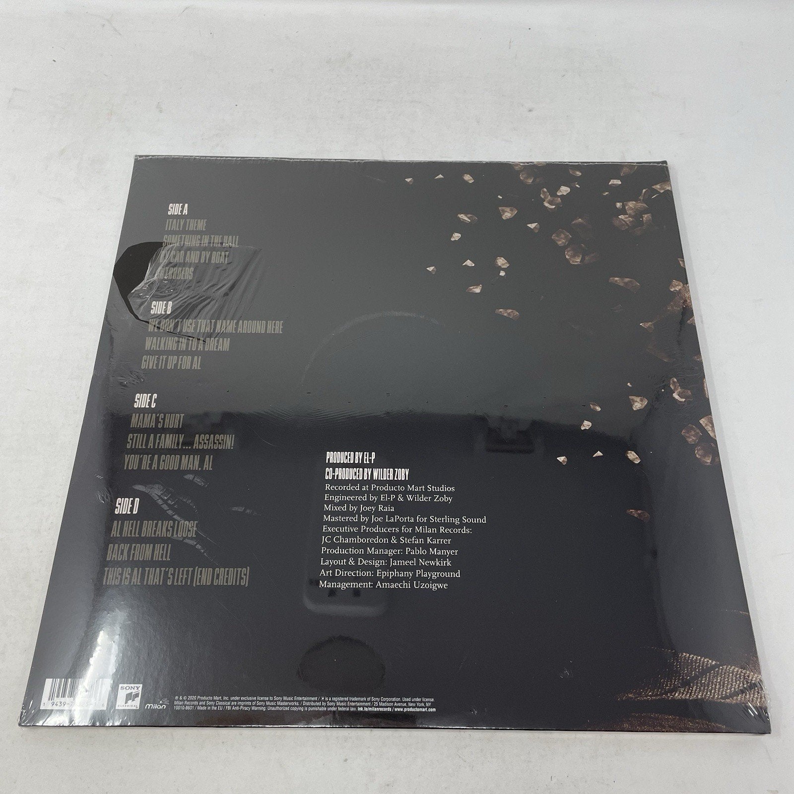 Capone Soundtrack Original Motion Picture Score 2LP Music By EL-P Vinyl